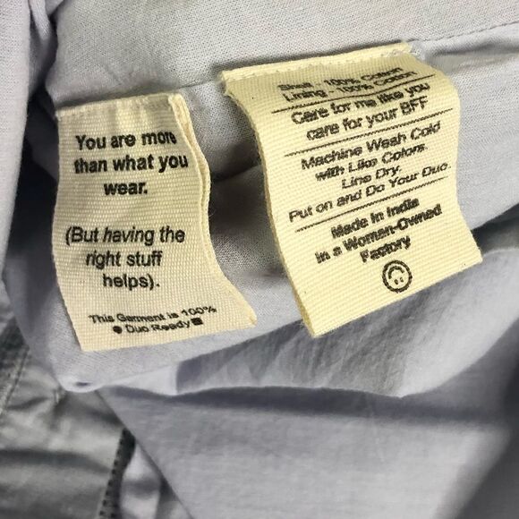 Harper Sage Whimsy Blouse Cottage Core Beaded Top - Picture 8 of 9